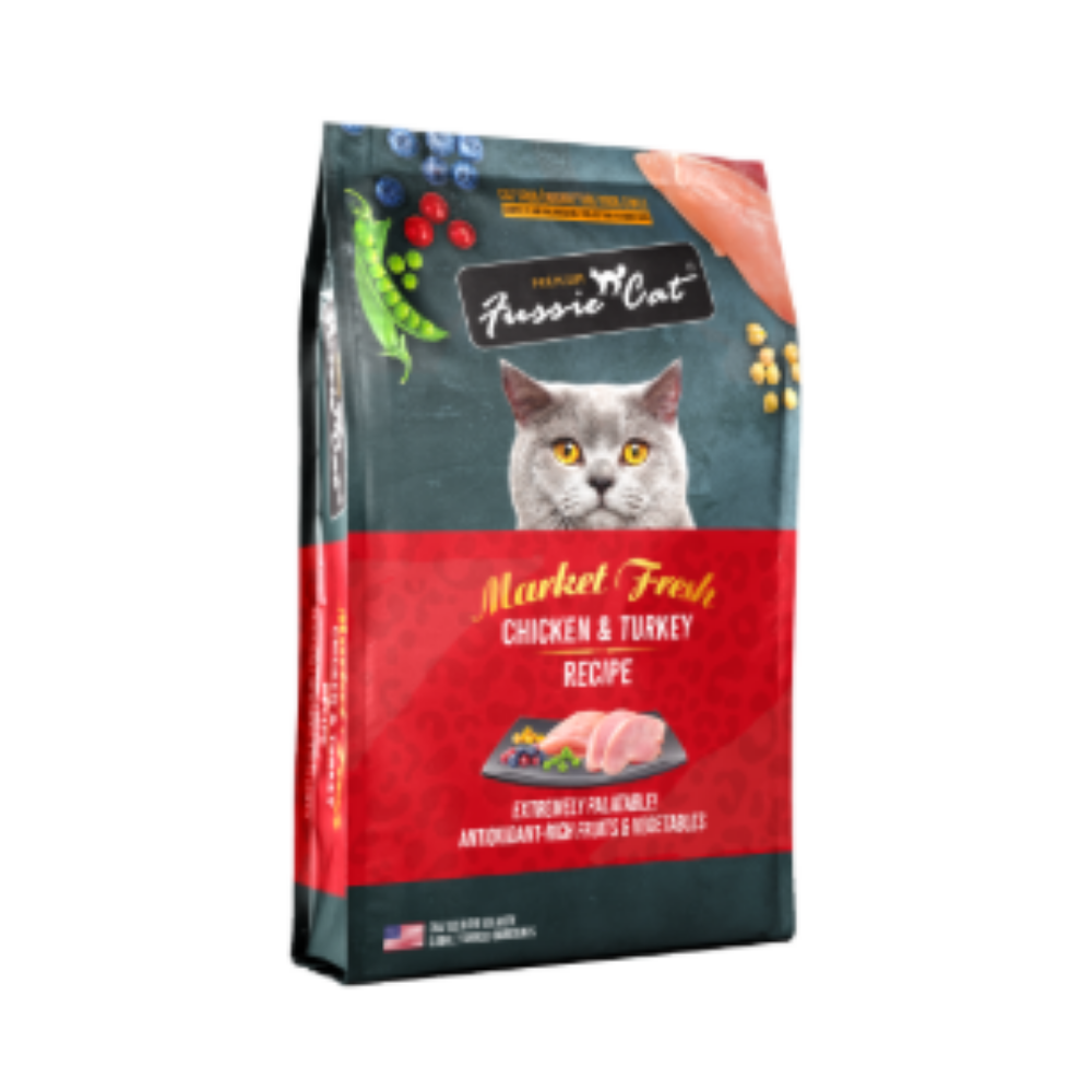 Fussie Cat Market Fresh Recipe Cat Dry Food (2lbs,3.5lbs & 10lbs)