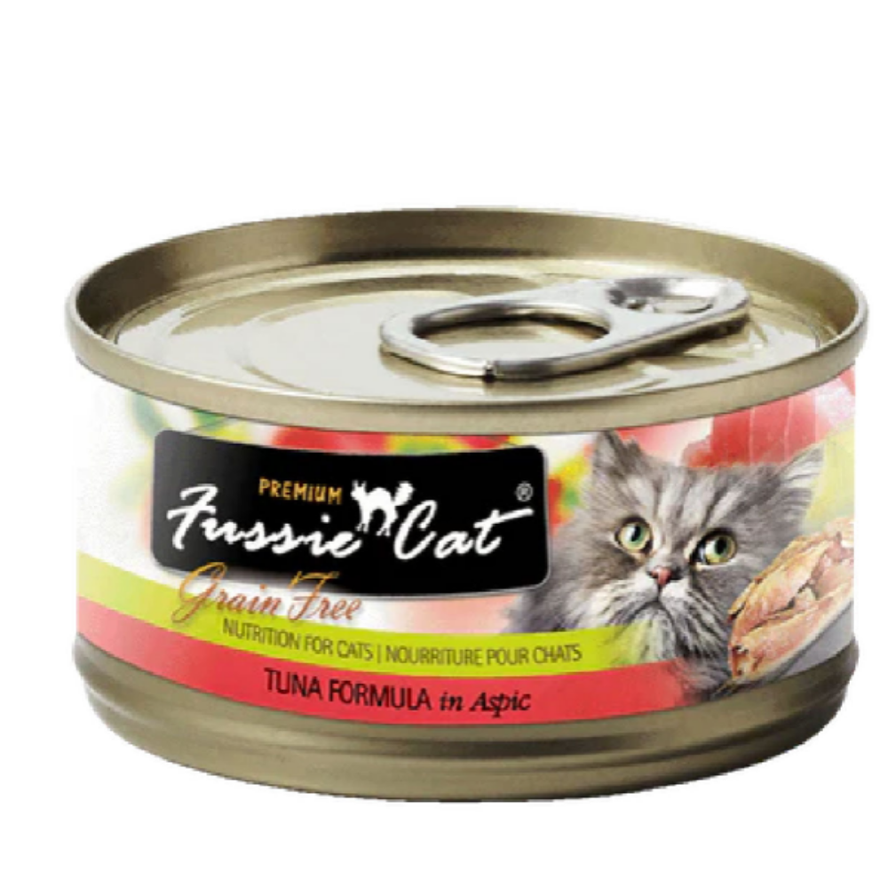 Fussie Cat Black LabelWet Cat Food  80g ( In gravy or Aspic)