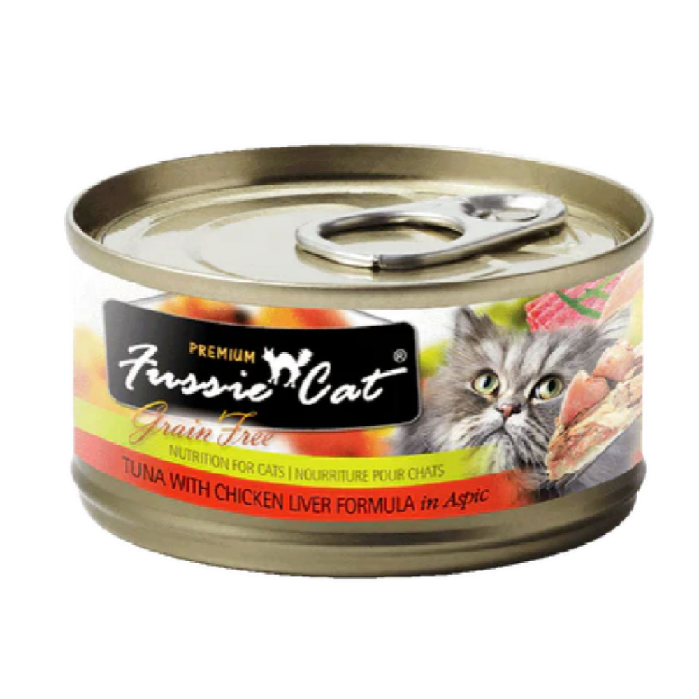 Fussie Cat Black LabelWet Cat Food  80g ( In gravy or Aspic)