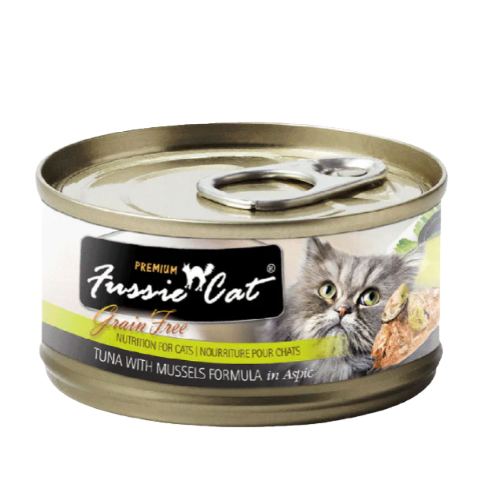 Fussie Cat Black LabelWet Cat Food  80g ( In gravy or Aspic)
