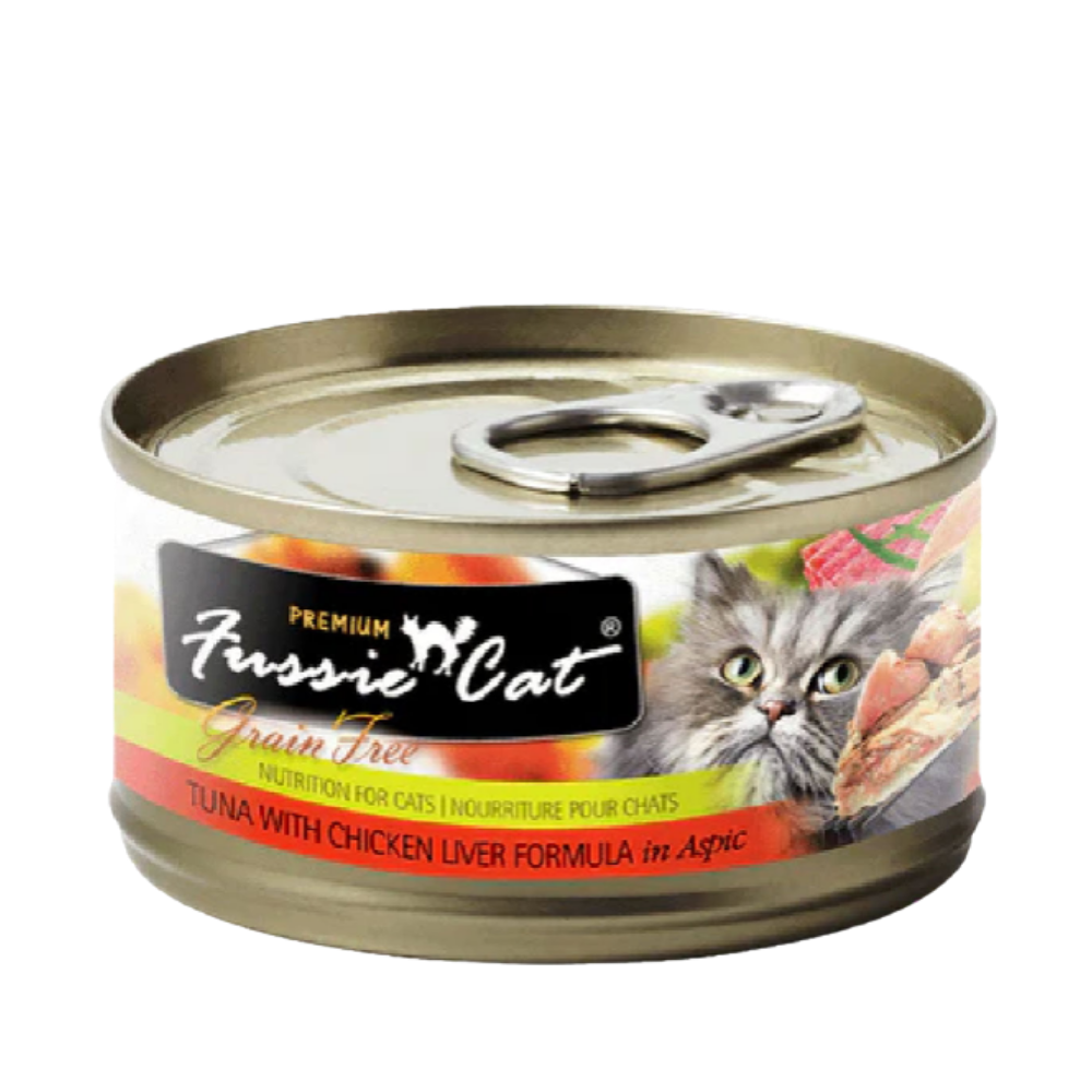 Fussie Cat Black LabelWet Cat Food  80g ( In gravy or Aspic)
