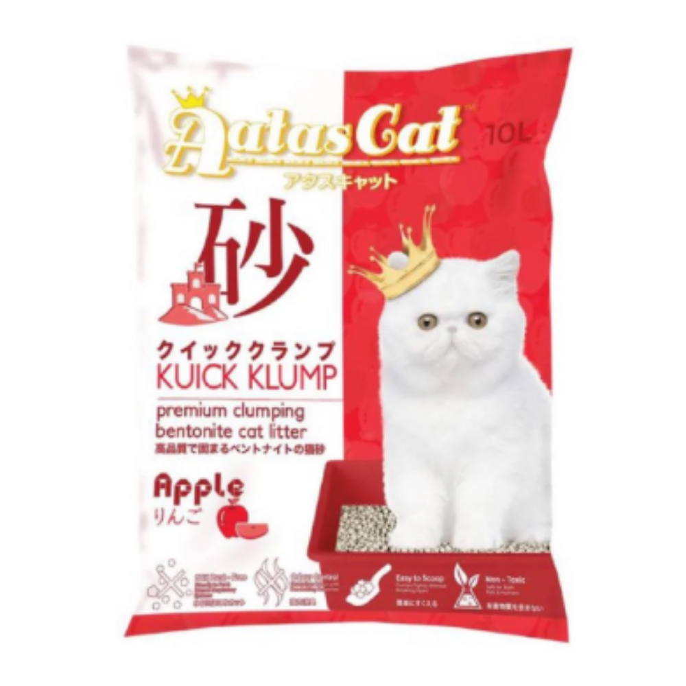 Aatas Cat Kuick Klump Clumping Bentonite Litter 10L