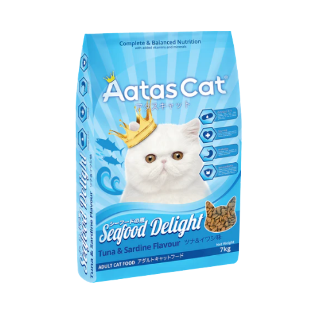 AATAS CAT Country Delight Cat Dry Food 1.2kg & 7kg | Assorted Flavors