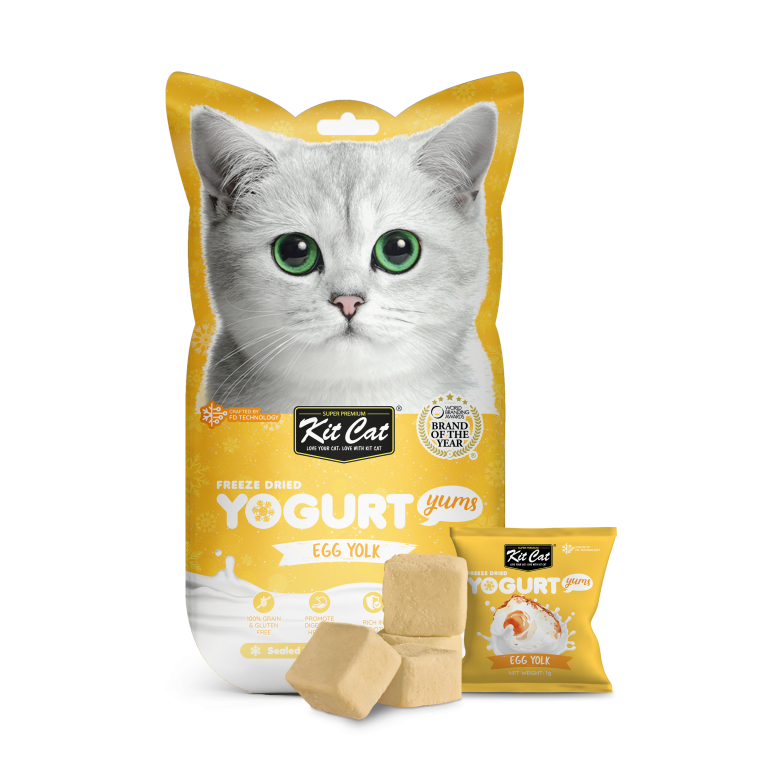 Kit Cat Yogurt Yums Freeze Dried Cat Treats 10g