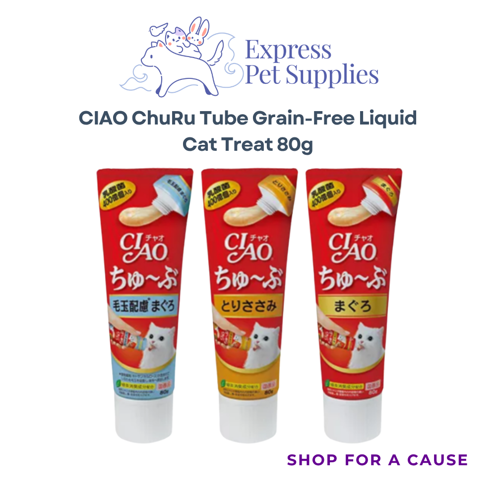 CIAO ChuRu Tube Grain-Free Liquid Cat Treat 80g