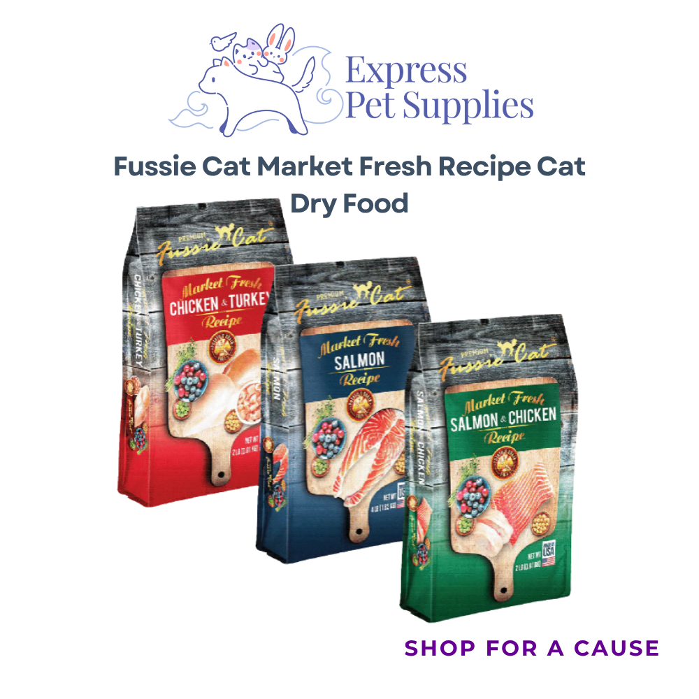 Fussie Cat Market Fresh Recipe Cat Dry Food (2lbs,3.5lbs & 10lbs)