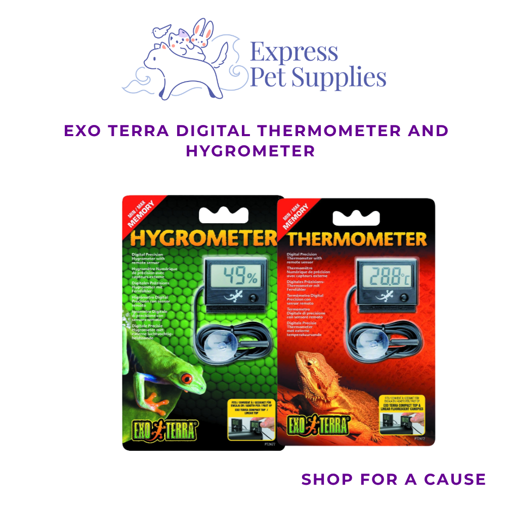Exo Terra Digital Thermometer and Hygrometer