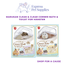 Marukan Clean & Clear Corner Bath & Toilet for Hamster