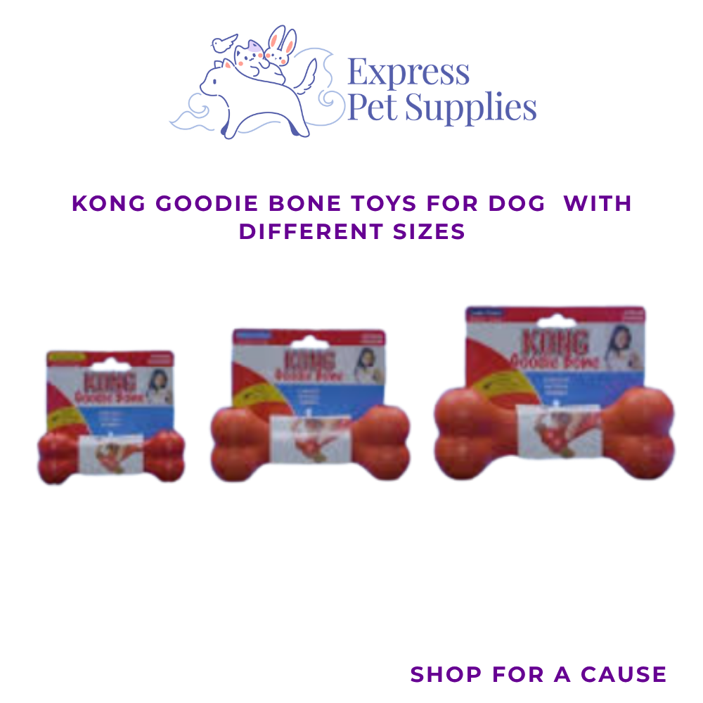 KONG Goodie Bone Toys for Dog  (XS, S, M, L)