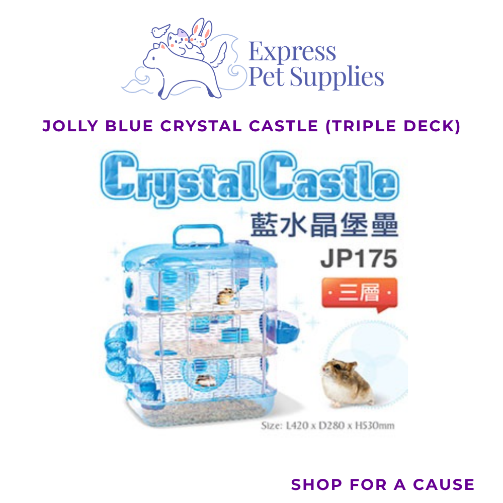 Jolly Blue Crystal Castle (Triple Deck)