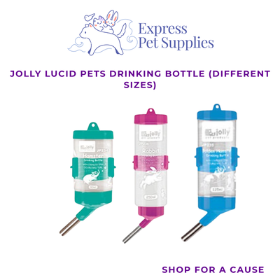 Jolly Lucid Pets Drinking Bottle (80ml, 125ml & 250ml)