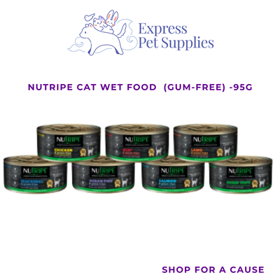 Nutripe Cat Wet Food  (Gum-Free) -95g