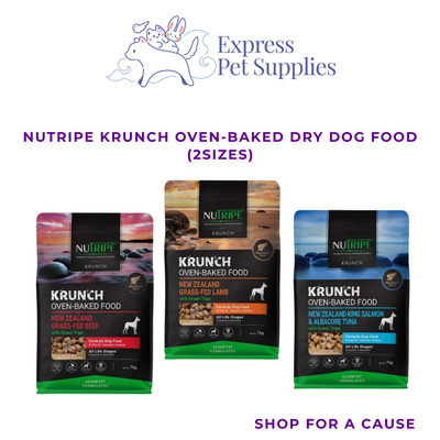 Nutripe Krunch Oven-Baked Dry Dog Food (1.8kg & 7kg)