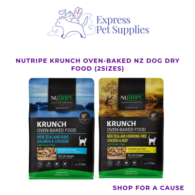 Nutripe Krunch Oven-Baked NZ Dog Dry Food (1.6kg & 5.5kg)