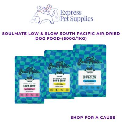 SoulMate Low & Slow South Pacific Air Dried Dog Food-(500g/1kg)