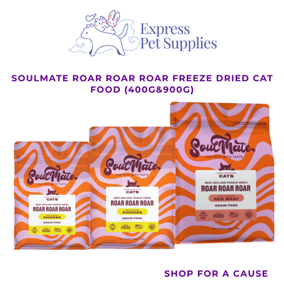 SoulMate Roar Roar Roar Freeze Dried Cat Food (400g&900g)