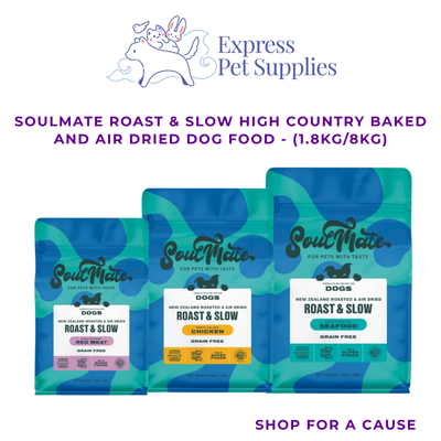 SoulMate Roast & Slow High Country Baked and Air Dried Dog Food - (1.8kg/8kg)