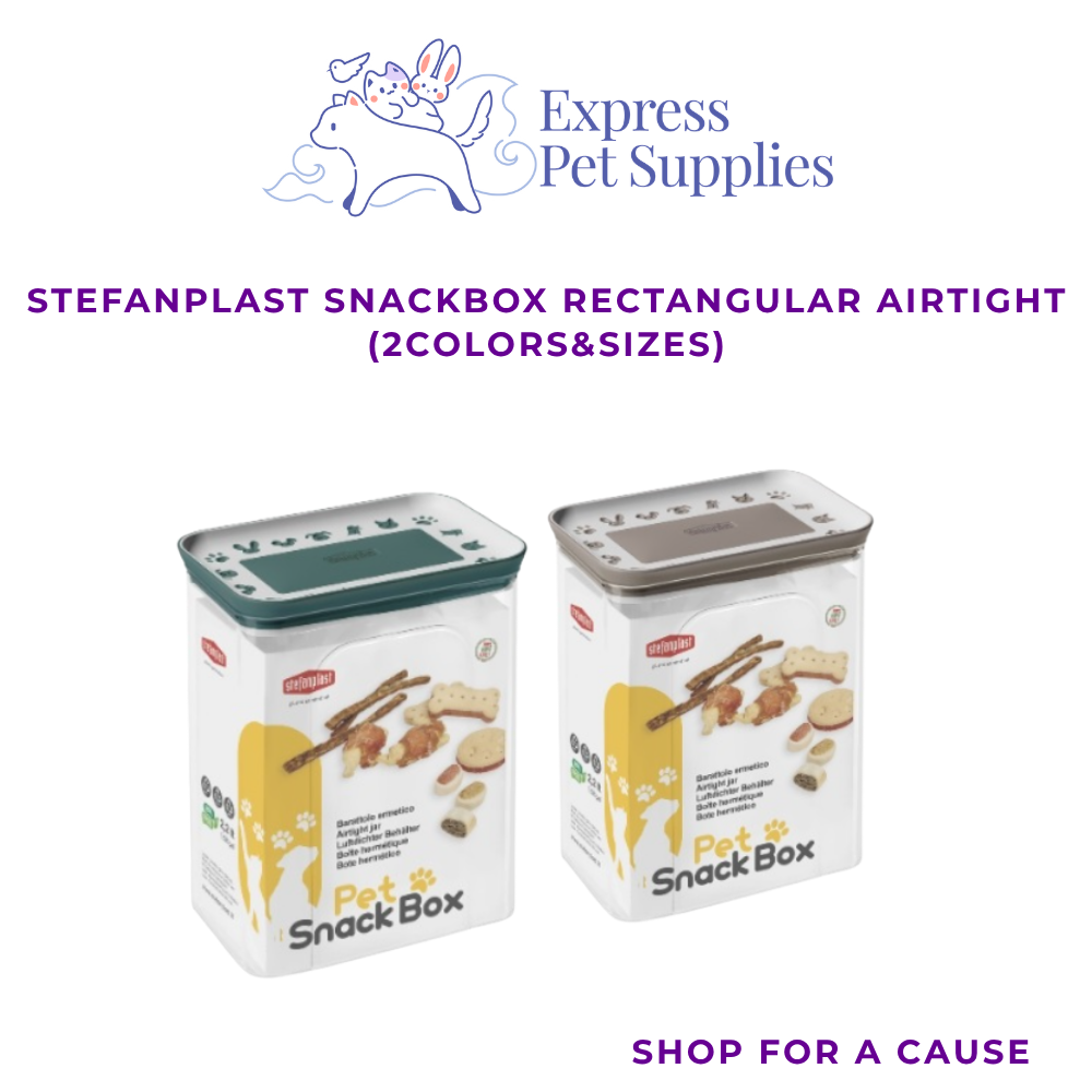 Stefanplast SnackBox Rectangular Airtight (1.2L & 2.2L)