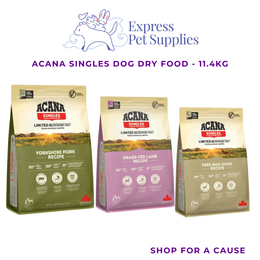 Acana SIngles Dog Dry Food- 11.4kg