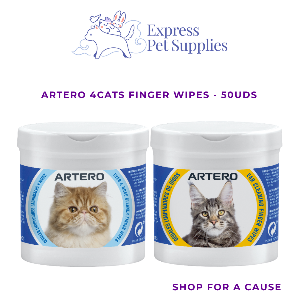 Artero 4Cats Finger Wipes - 50uds