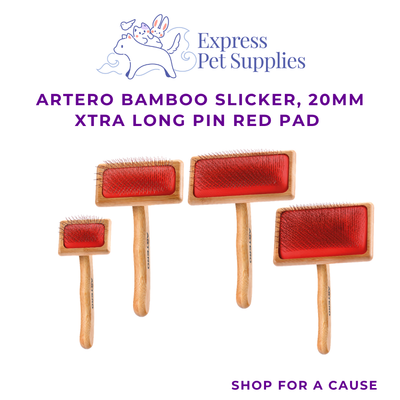 ARTERO Bamboo Slicker, 20mm Xtra Long Pin Red Pad