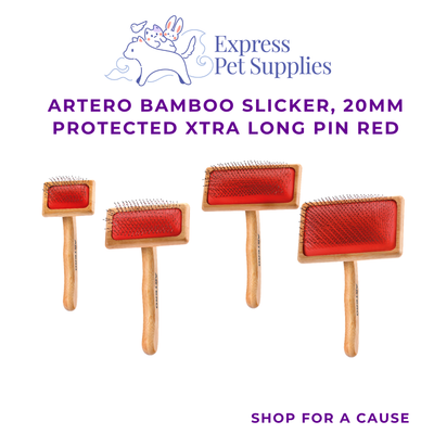 ARTERO Bamboo Slicker, 20mm Protected Xtra Long Pin Red