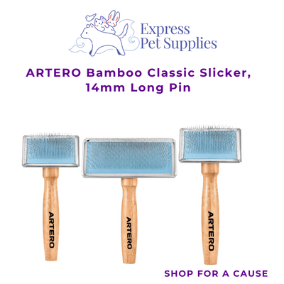 ARTERO Bamboo Classic Slicker, 14mm Long Pin (XS, M & L)