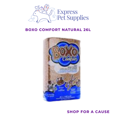 Boxo Comfort Natural Paper Bedding For Small Animals 26L