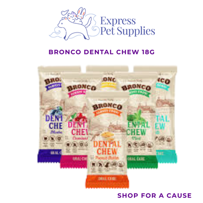 Bronco Dental Chew for Dog 18g
