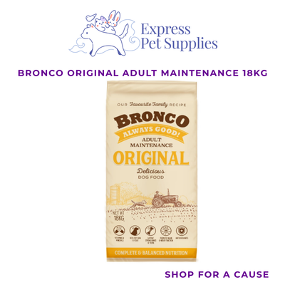 Bronco Original Adult Maintenance Dog Dry Food 18kg
