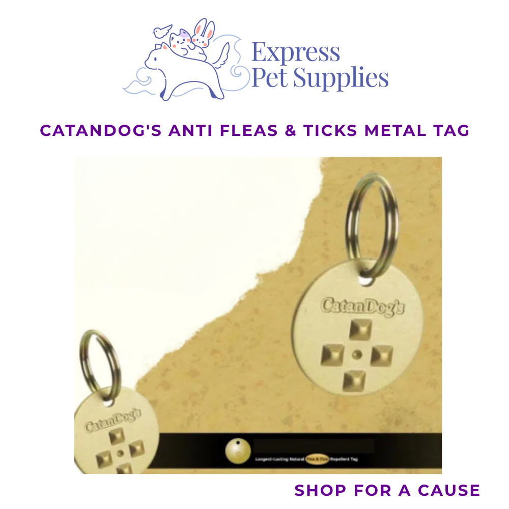 CatanDog's Anti Fleas & Ticks Metal Tag