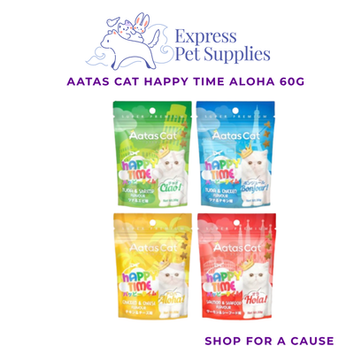 Aatas Cat Happy Time Aloha Cat Treats 60g