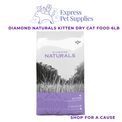 Diamond Naturals Kitten Dry Cat Food 6lb