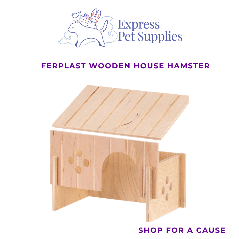 Ferplast Wooden House Hamster