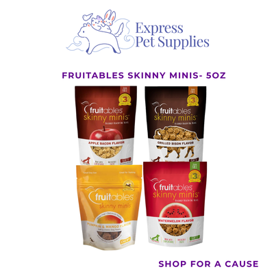 Fruitables Skinny Minis Dog Treat- 5oz