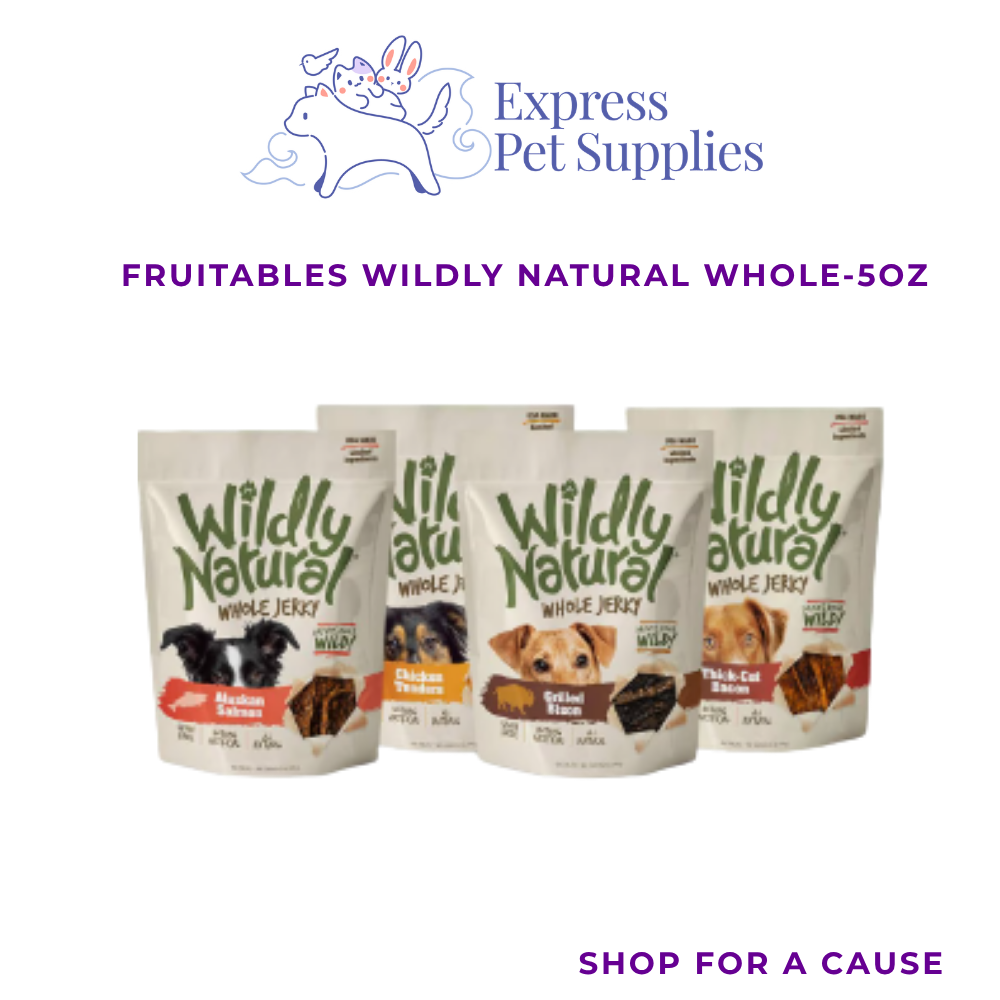 Fruitables Wildly Natural Whole Dog Treat- 5oz