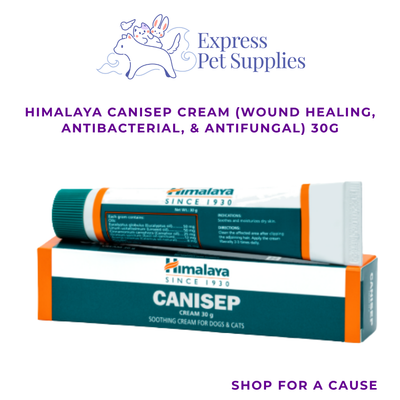 Himalaya Canisep Cream For Dog & Cat(Wound Healing, Antibacterial, & Antifungal) 30g