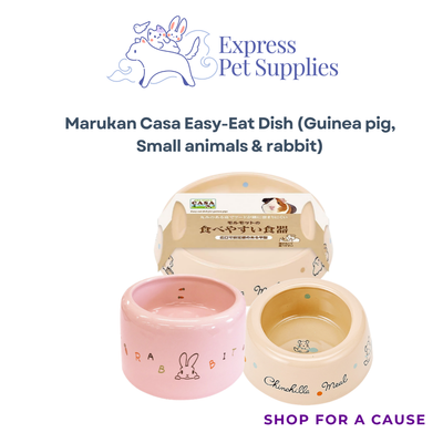 Marukan Casa Easy-Eat Dish (Guinea pig, Small animals(chinchinilla) & rabbit)