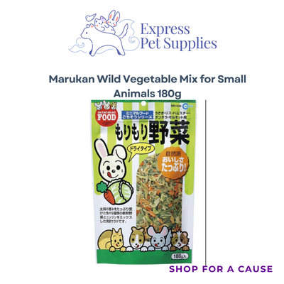 Marukan Wild Vegetable Mix for Small Animals 180g
