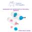 Marukan Flat Water Bottle for Small Animal (rabbit, Hamsters and other small animals)