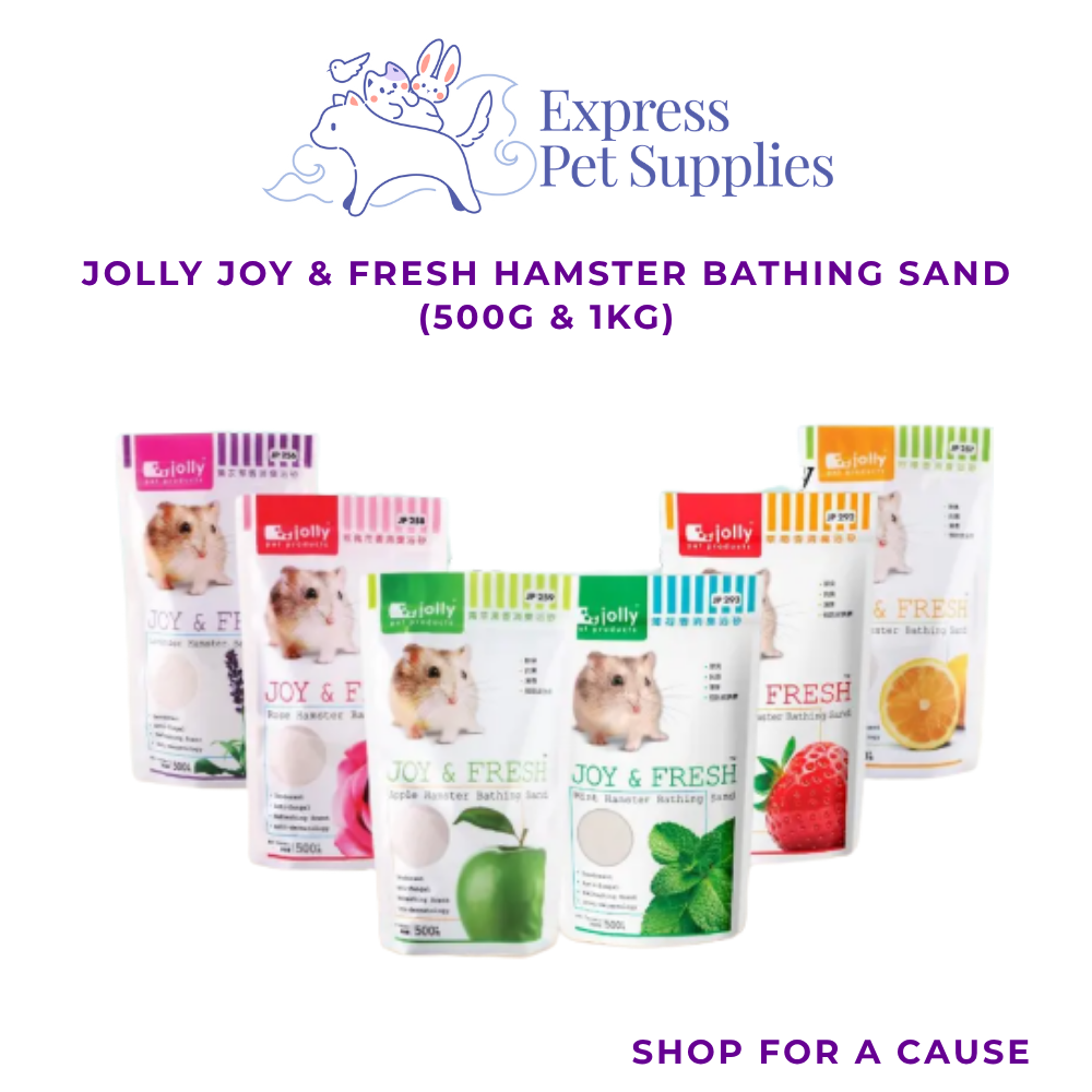 Jolly Joy & Fresh Hamster Bathing Sand (500g & 1kg)
