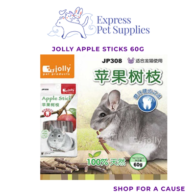 Jolly Apple Sticks (for small animals) 60g