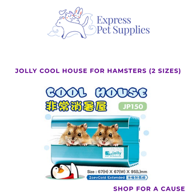 Jolly Cool House for Hamsters (Small & Large)