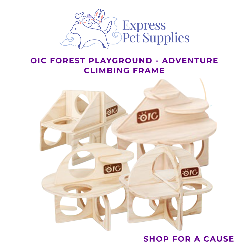 OIC Forest Playground - Adventure Climbing Frame