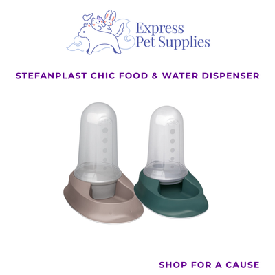 Stefanplast Chic Food & Water Dispenser (0.8L,2L & 3.5L)