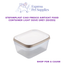 Stefanplast Ciao Fresco Airtight Food Container Light Dove Grey