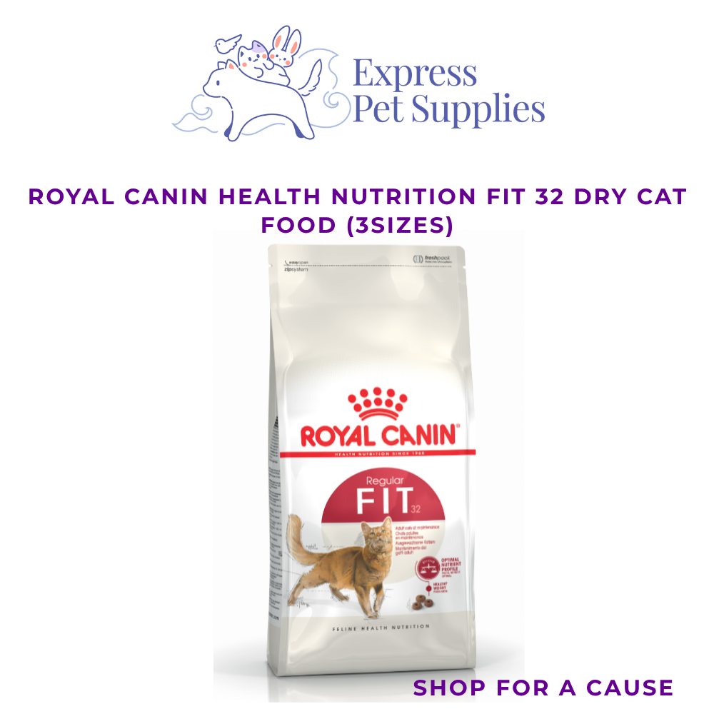Royal Canin Health Nutrition Fit 32 Dry Cat Food (2kg,4kg & 10kg)