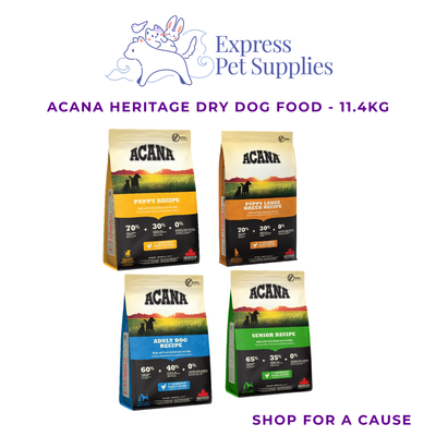 ACANA Heritage Dry Dog Food - 11.4kg