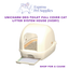 Unicharm Deo-Toilet Full Cover Cat Litter System House (Ivory)