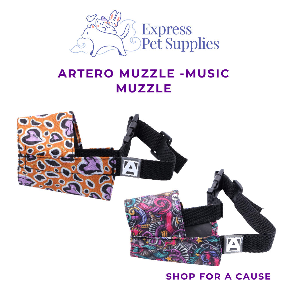 ARTERO Music Pet Muzzle (XS, S, M, L & XL)